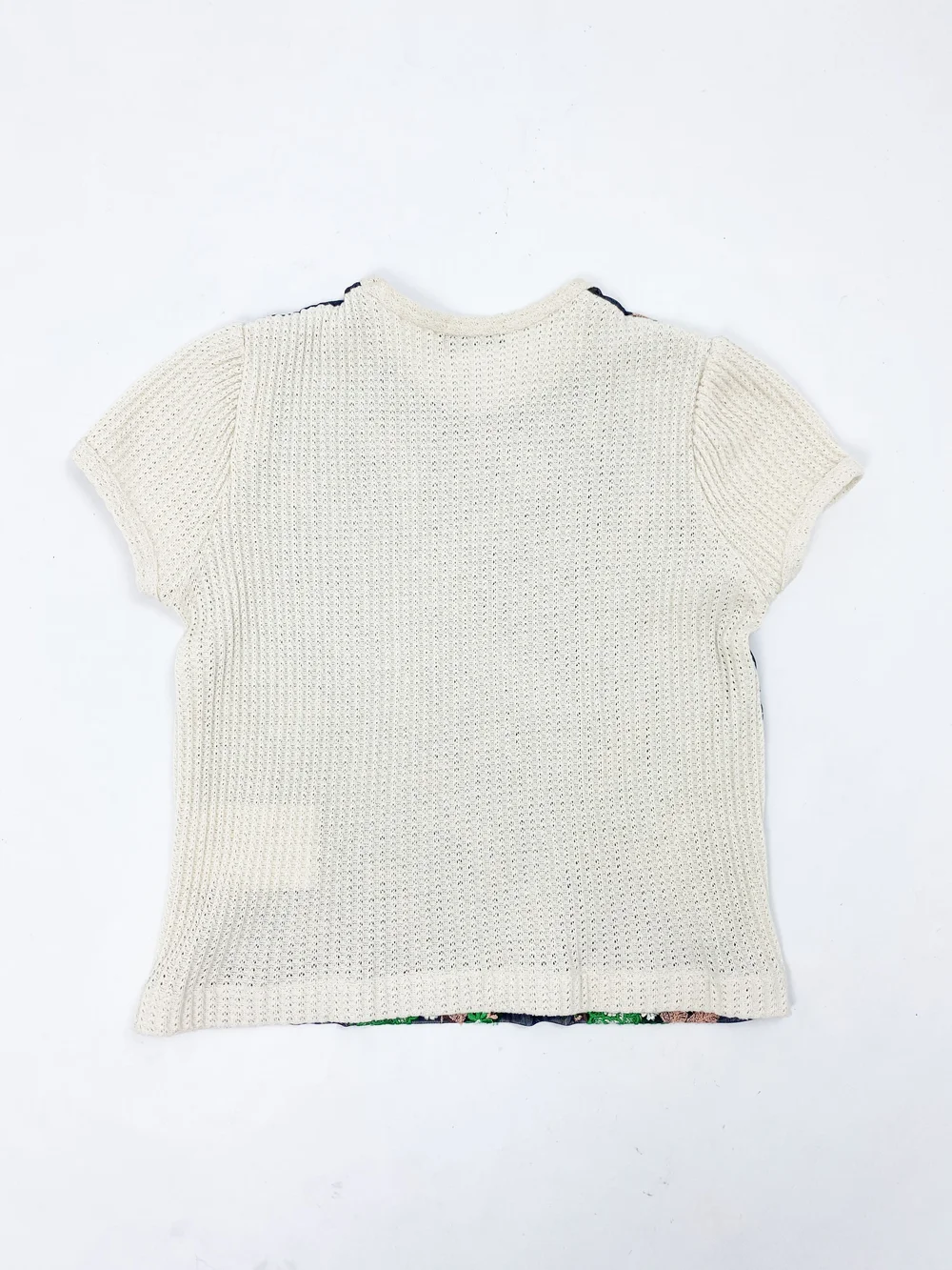 Comme des Garcons 2002 sheer embroidered top — JAMES VELORIA